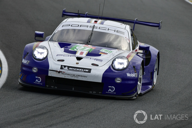 #91 Porsche GT Team Porsche 911 RSR: Richard Lietz, Gianmaria Bruni, Frédéric Makowiecki