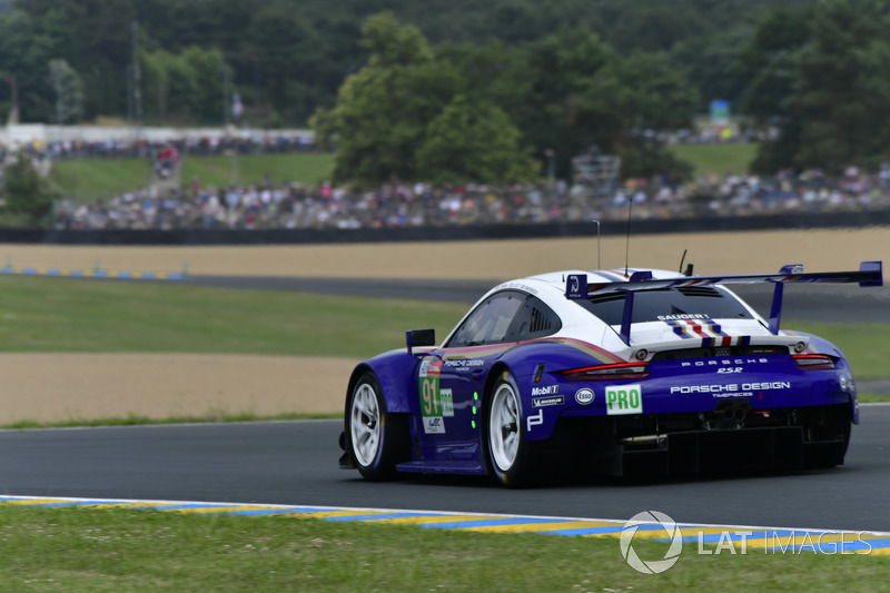 #91 Porsche GT Team Porsche 911 RSR: Richard Lietz, Gianmaria Bruni, Frédéric Makowiecki