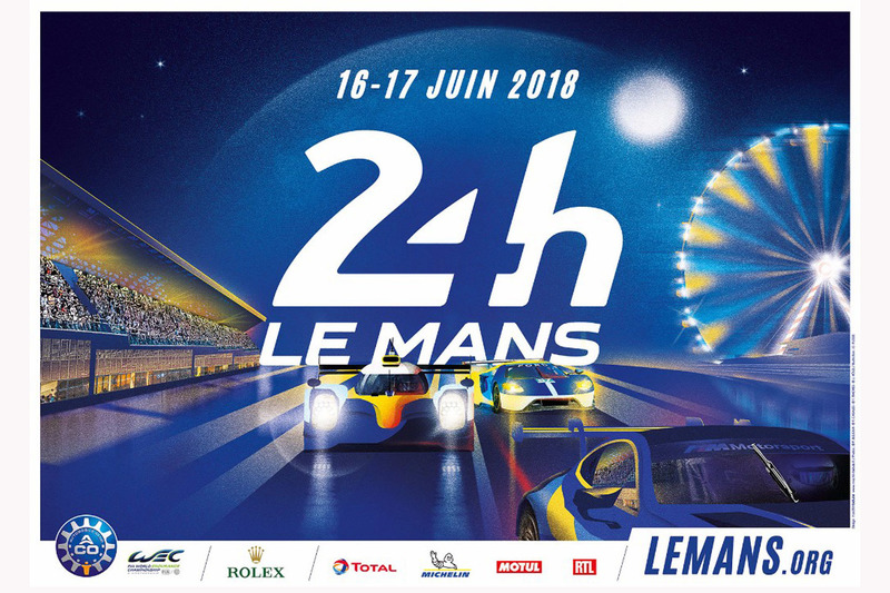 L'affiche des 24 Heures du Mans 2018