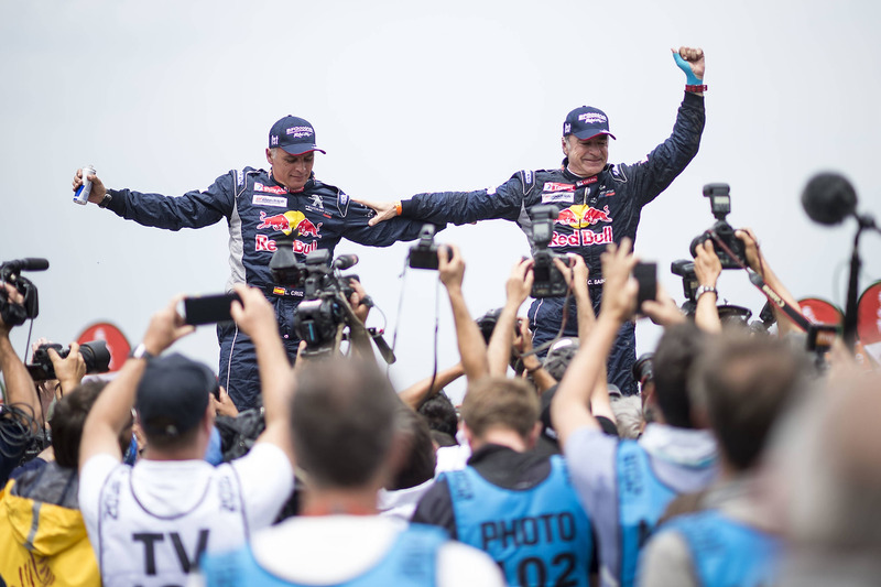 Car winner Carlos Sainz, Peugeot Sport