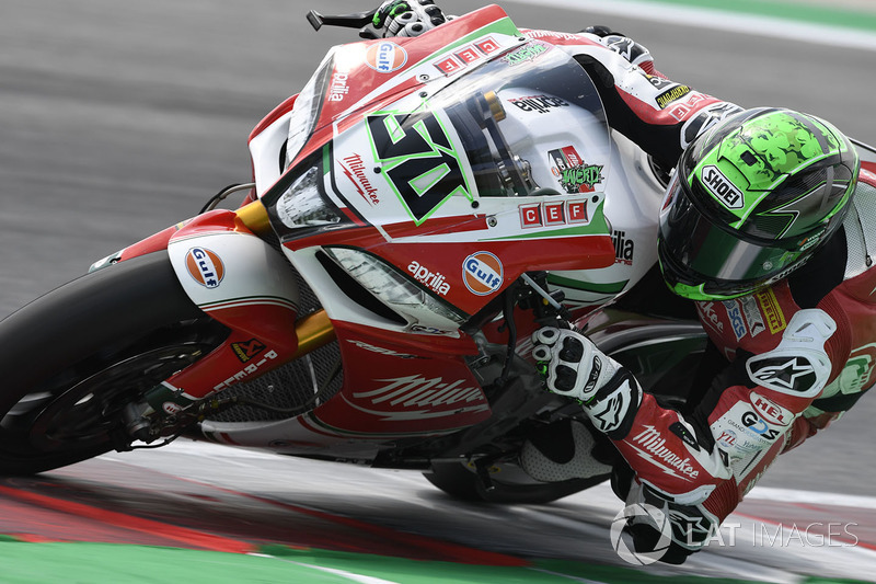 Eugene Laverty, Milwaukee Aprilia