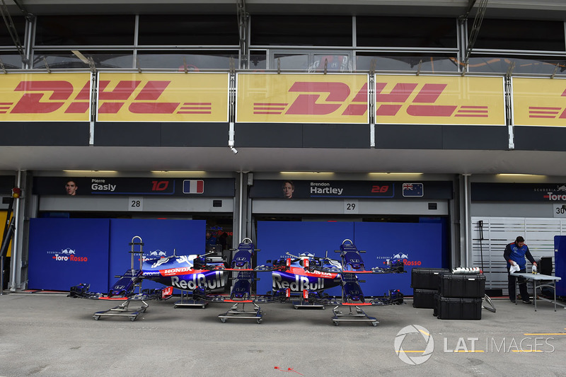 Garasi Scuderia Toro Rosso