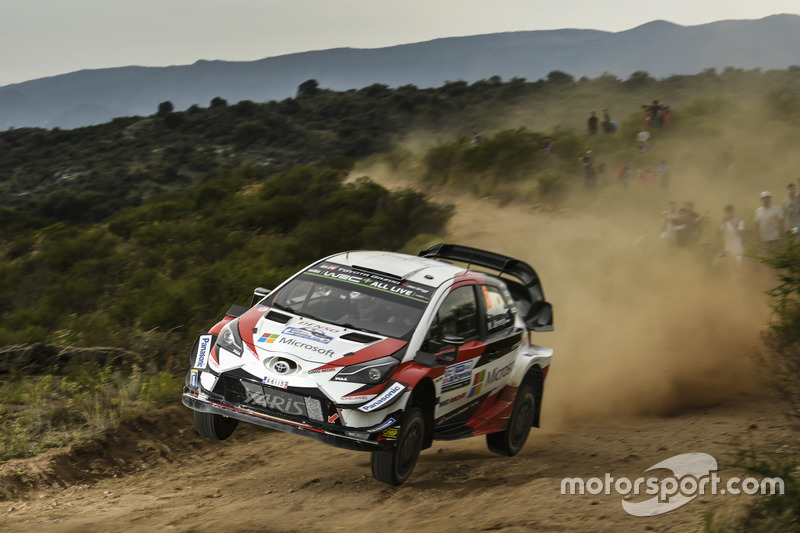 Ott Tanak, Martin Järveoja, Toyota Yaris WRC, Toyota Gazoo Racing