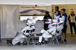Williams mechanics in the garage