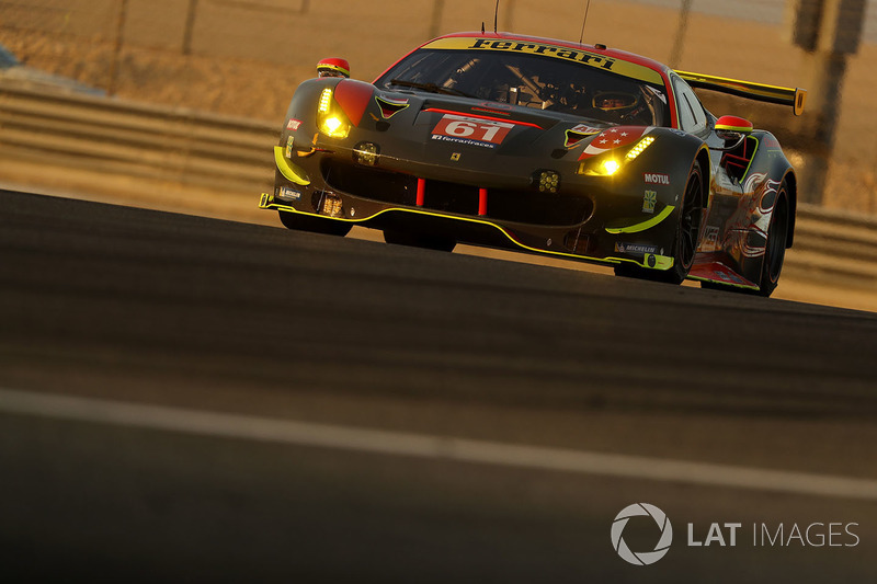 #61 Clearwater Racing Ferrari 488 GTE: Weng Sun Mok, Keita Sawa, Matt Griffin