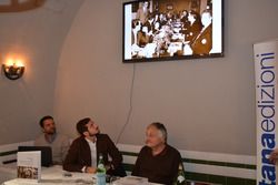 Alex Fontana e Giorgio Passera alla presentazione del libro