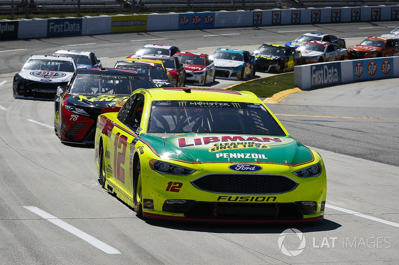 Ryan Blaney, Team Penske, Ford Fusion Menards/Libman