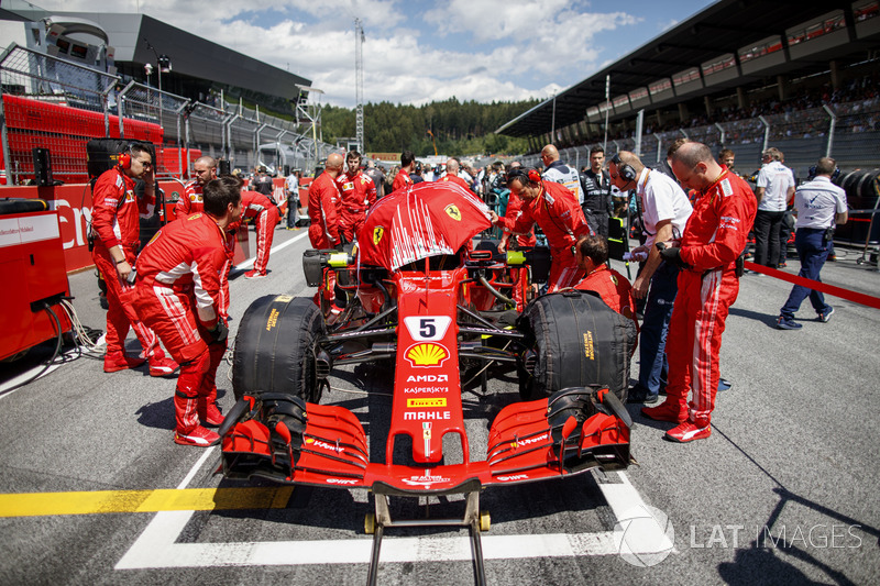 Sebastian Vettel, Ferrari SF71H