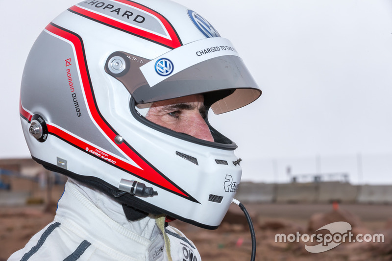 Le vainqueur #94 Romain Dumas, Volkswagen I.D. R Pikes Peak