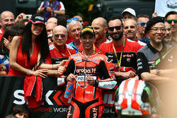 Il terzo classificato Marco Melandri, Aruba.it Racing-Ducati SBK Team