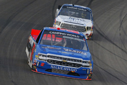 Stewart Friesen, Halmar Friesen Racing, Chevrolet Silverado We Build America and Brandon Jones, Kyle Busch Motorsports, Toyota Tundra Lyons Industries/Menards