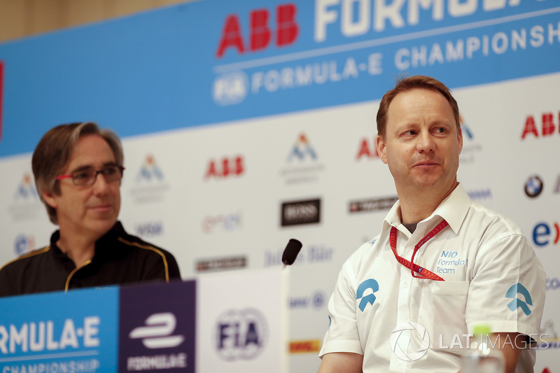 Konferensi pers ePrix Santiago