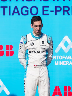 Il terzo classificato Sébastien Buemi, Renault e.Dams
