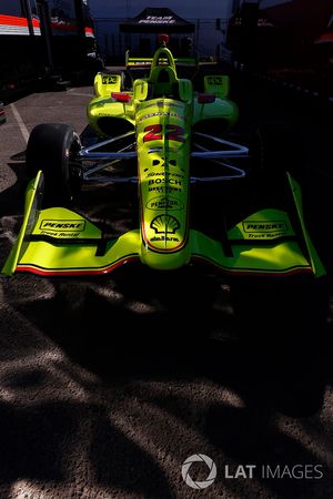 La voiture de Simon Pagenaud, Team Penske Chevrolet
