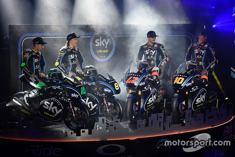 Peluncuran skuat Sky Racing Team VR46 musim 2018