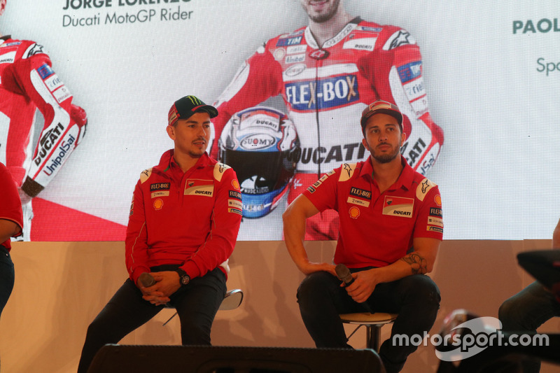 Jorge Lorenzo dan Andrea Dovizioso, Ducati Team