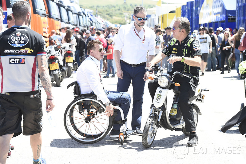 Hervé Poncharal, director del equipo Monster Yamaha Tech 3