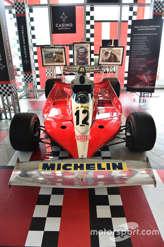 Gilles Villeneuves winning Ferrari T3