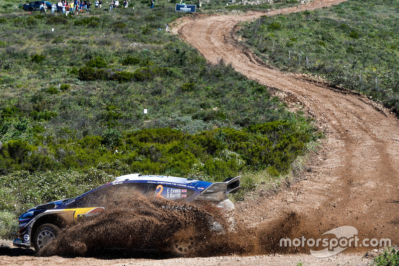 Elfyn Evans, Daniel Barritt, M-Sport Ford WRT Ford Fiesta WRC