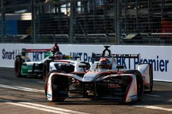 Edoardo Mortara, Venturi Formula E, leads Daniel Abt, Audi Sport ABT Schaeffler