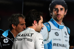 Nicolas Prost, Renault e.Dams, parla con Alain Prost, Senior Team Manager, Renault e.Dams
