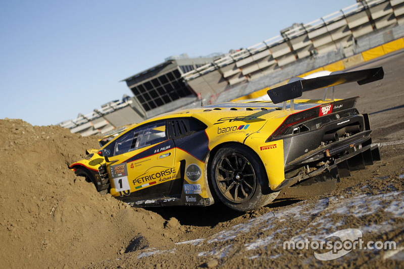 Incidente di Andrea Palma, Lamborghini Huracan ST