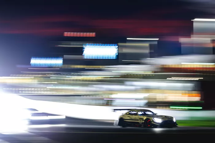 #77 Mercedes-AMG Team Craft Bamboo Racing Mercedes-AMG GT3 EVO: Maximilian Gotz, Ralf Aron, Lucas Auer 