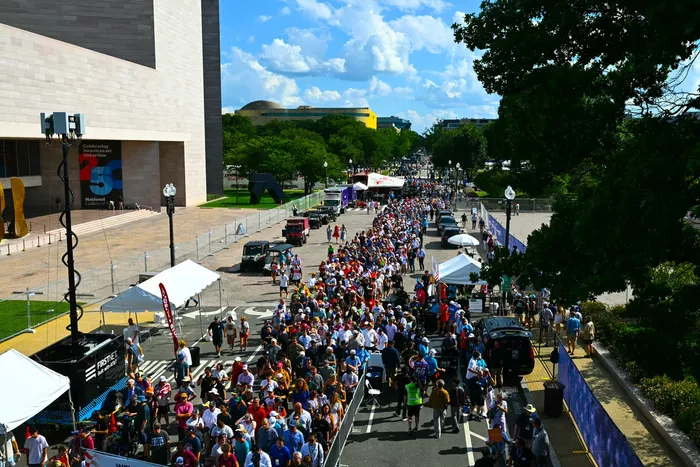 Post-race atmosphere