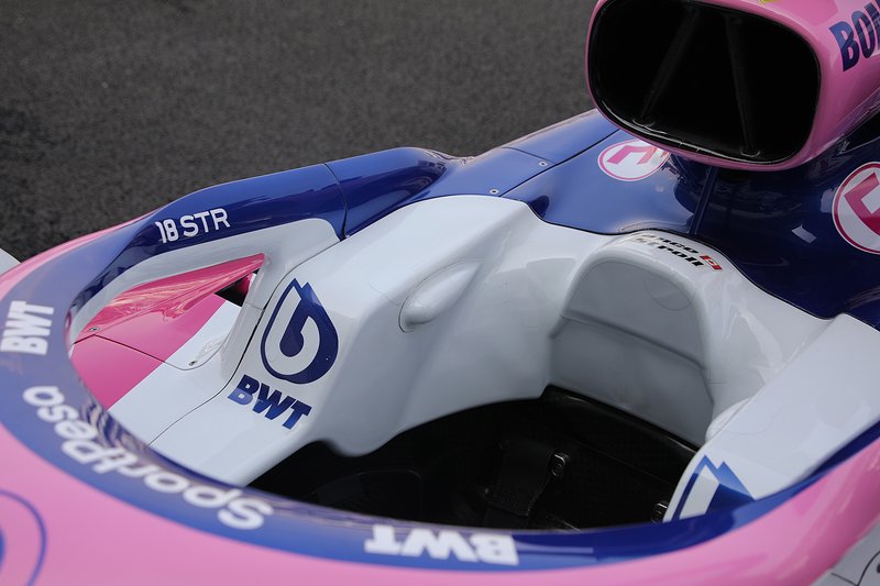 Cockpit de la Racing Point RP19