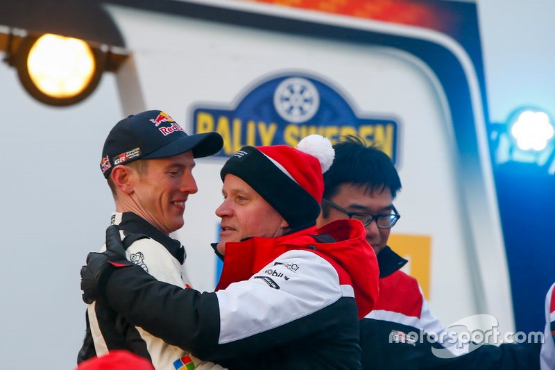 Elfyn Evans, Scott Martin, Toyota Gazoo Racing WRT Toyota Yaris WRC con Tommi Makinen, Toyota Gazoo Racing