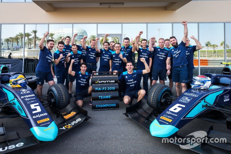 Sergio Sette Camara, Dams and Nicholas Latifi, Dams celebrate winning the 2019 Teams Championship with Dams