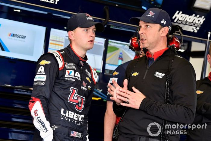 William Byron, Hendrick Motorsports, Chevrolet Camaro Liberty University and William Byron, Hendrick Motorsports, Chevrolet Camaro Liberty University