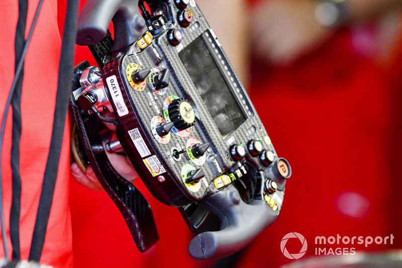 Steering wheel from the Ferrari SF90