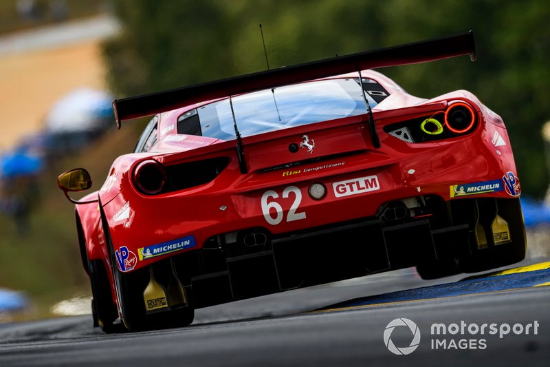 #62 Risi Competizione Ferrari 488 GTE, GTLM: James Calado, Alessandro Pier Guidi, Daniel Serra