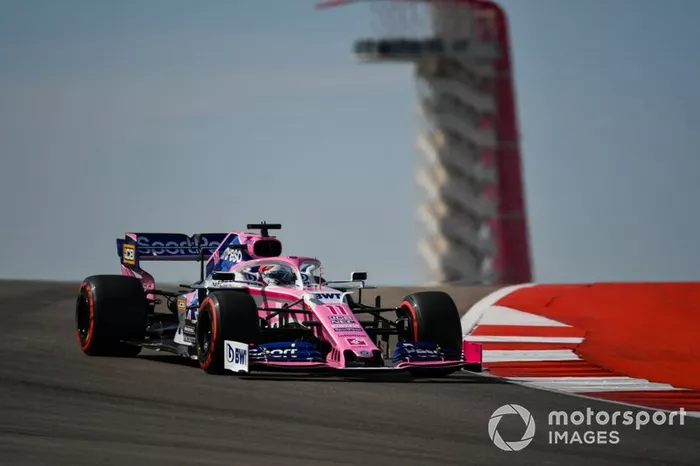 Pitlane: Sergio Perez, Racing Point RP19