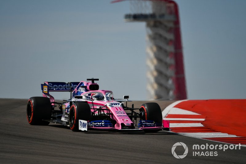 Pitlane: Sergio Perez, Racing Point RP19