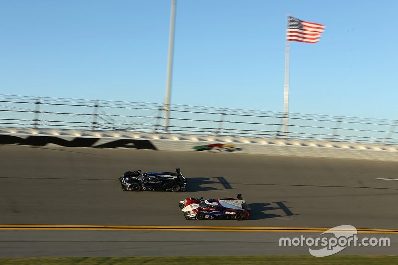 #10 Wayne Taylor Racing Cadillac DPi: Renger Van Der Zande, Ryan Briscoe, Scott Dixon, #52 PR1 Mathiasen Motorsports ORECA 07 Gibson: Gabriel Aubry, Ben Keating, Nick Boulle, Simon Trummer