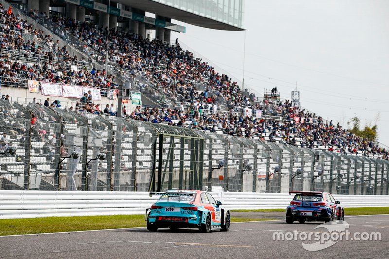 Jean-Karl Vernay, Leopard Racing Team Audi Sport Audi RS 3 LMS, Norbert Michelisz, BRC Hyundai N Squadra Corse Hyundai i30 N TCR