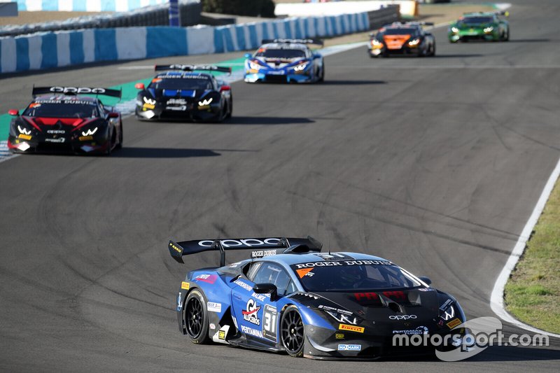#31 Huracan Super Trofeo Evo, Target Racing: Frederik Schandorff, Jonathan Cecotto