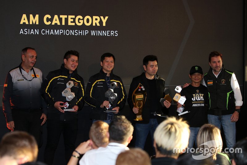 Premiazioni Lamborghini Super Trofeo 2019