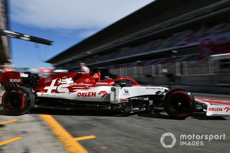 Robert Kubica, Alfa Romeo Racing C39: 112 (521 km)
