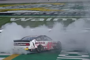 Race Winner Cole Custer, Stewart-Haas Racing, Ford Mustang