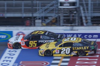 Erik Jones, Joe Gibbs Racing, Toyota Camry STANLEY Christopher Bell, Leavine Family Racing, Toyota Camry Procore