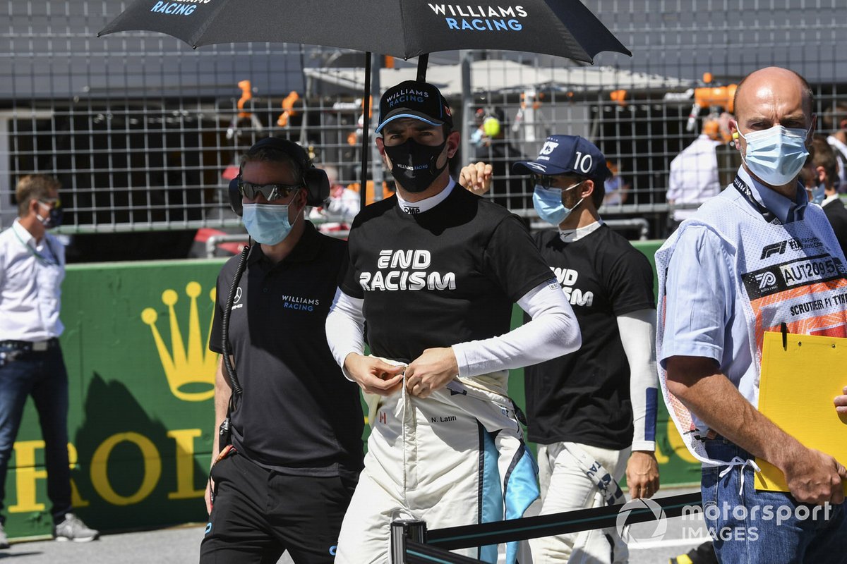 Nicholas Latifi, Williams Racing on the grid