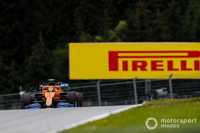 Lando Norris, McLaren MCL35 