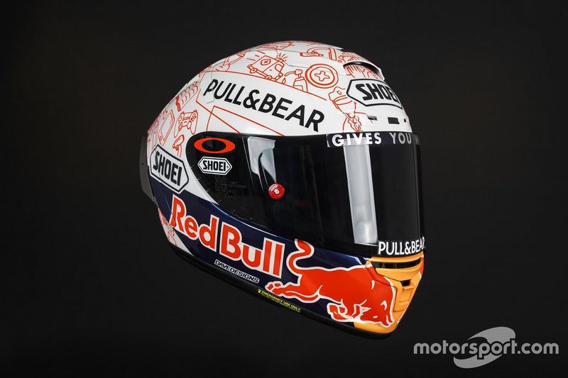 Casco de Marc Marquez, Repsol Honda Team