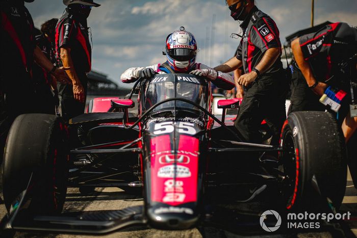 Alex Palou, Dale Coyne Racing with Team Goh Honda