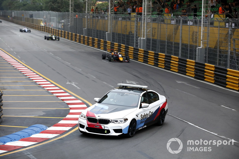 Safety car on track