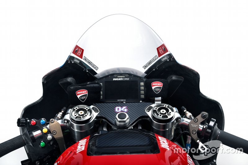 Detalles de la Ducati Desmosedici GP19