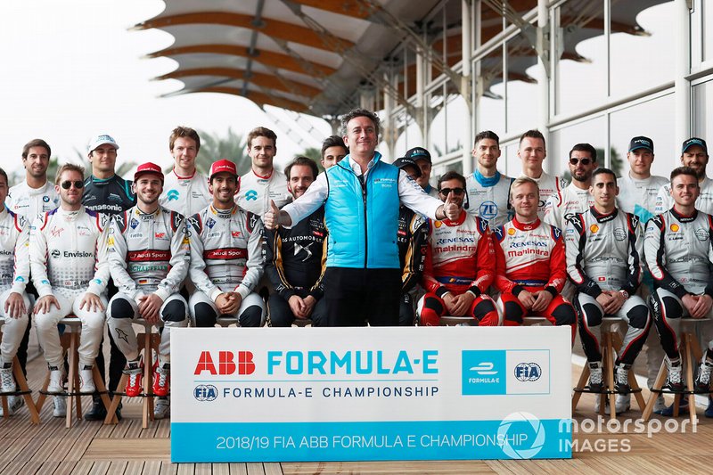 Alejandro Agag, CEO, Formula E ve pilotlar